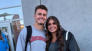 Ladd McConkey's wife Sydney shows dedication to fitness while jotting down gratitude-filled Thanksgiving message