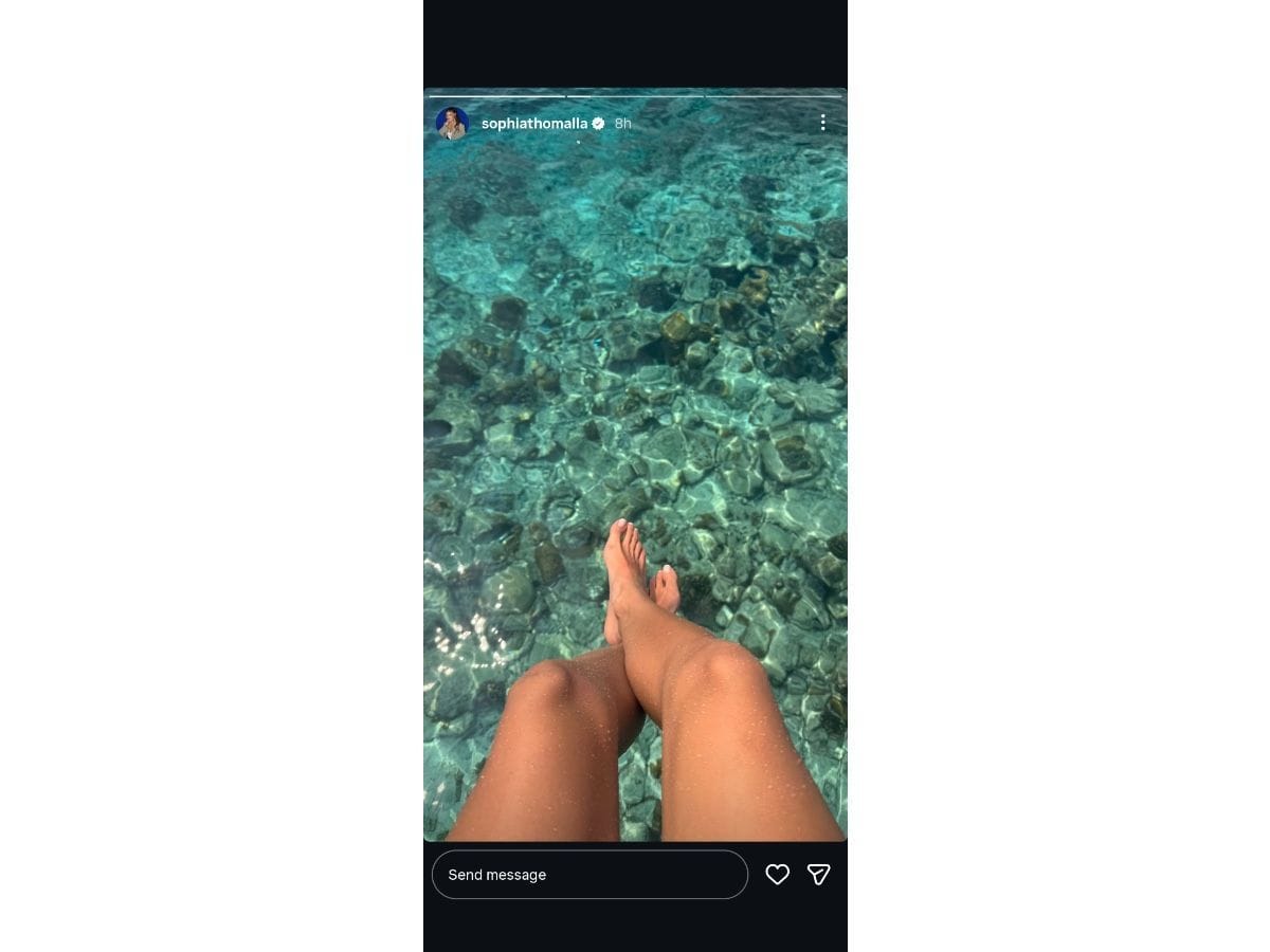 Thomalla&#039;s second story - via @sophiathomalla on Instagram