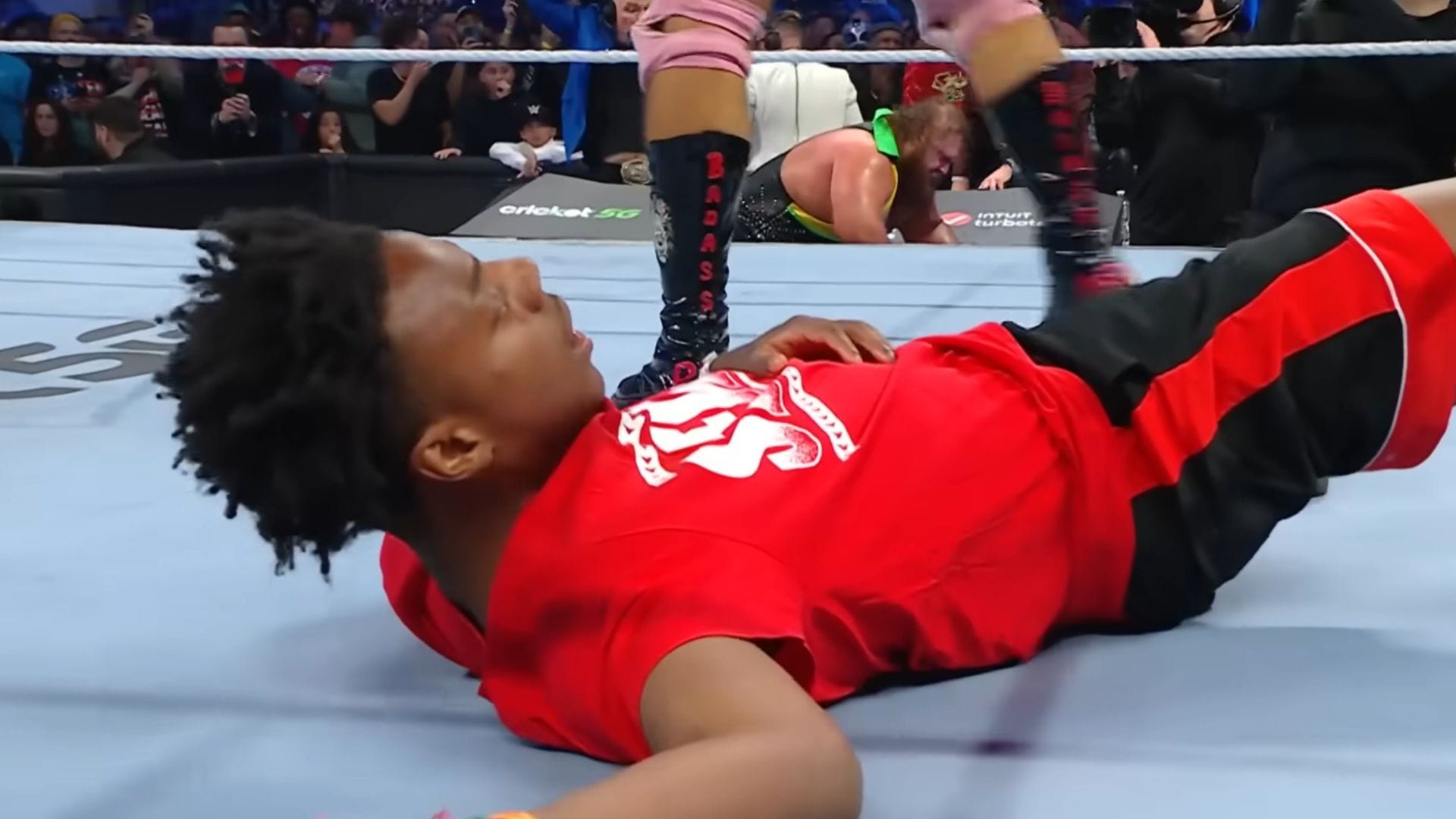 IShowSpeed at the 2025 Royal Rumble [Imagee Credits: WWE