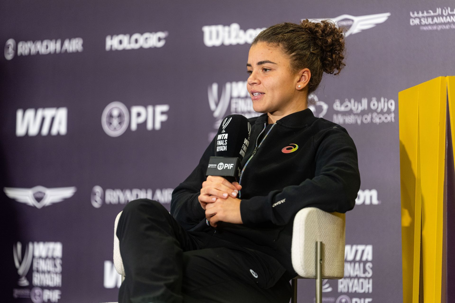 Paolini at the WTA Finals 2025 - Day 1 - Source: Getty