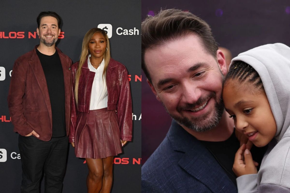 Serena Williams, Alexis Ohanian, and their daughter, Olympia - Source: Getty