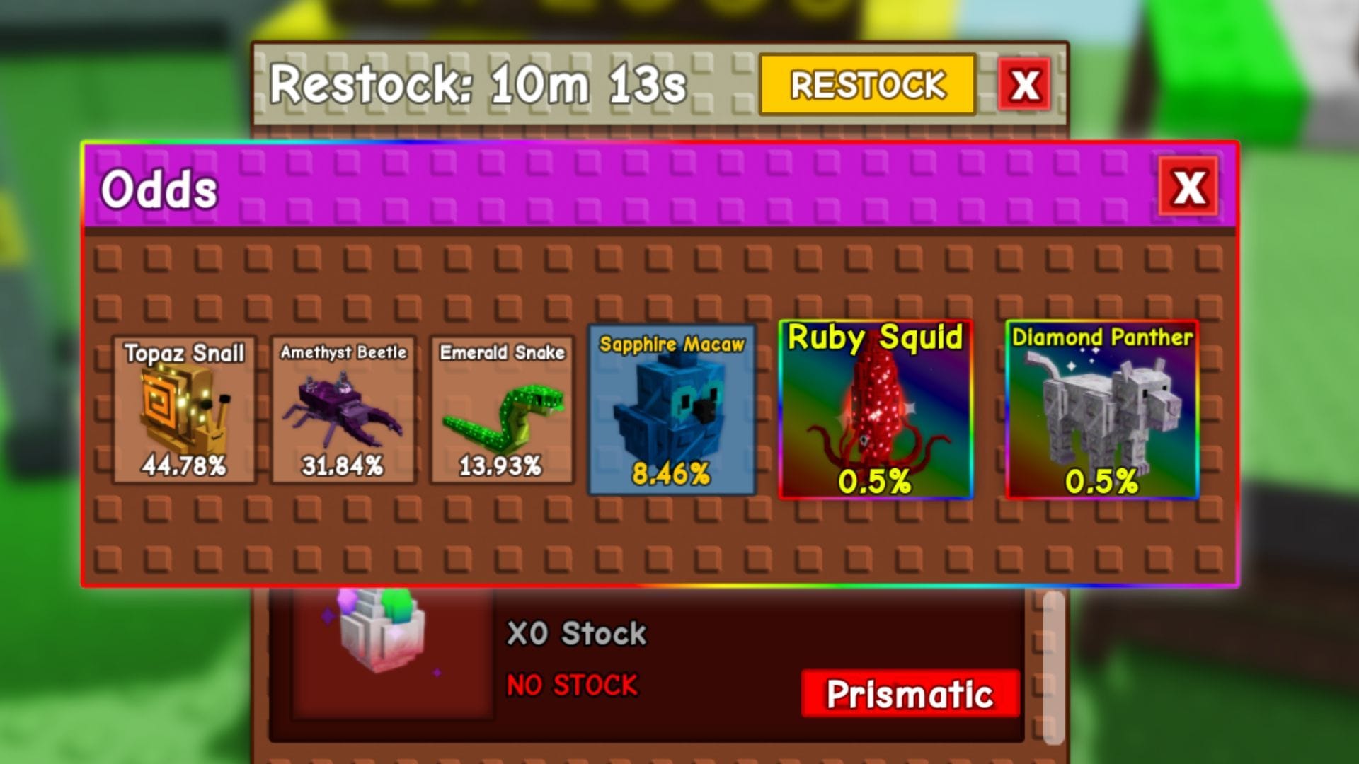 The Amethyst Beetle in Gem Egg (Image via Roblox)
