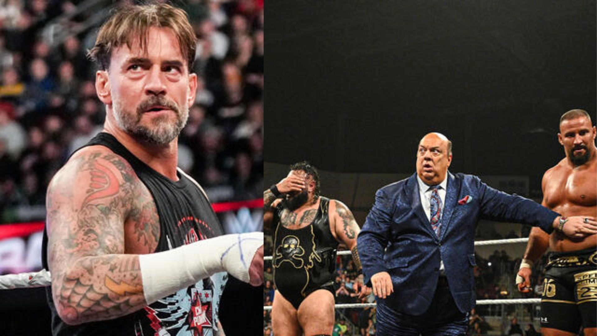 CM Punk [left] and The Vision [right] [Image Credits: WWE.com]