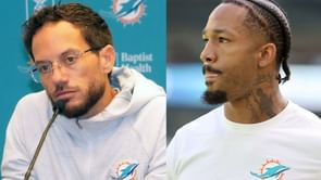 Watch: Mike McDaniel loses it at referee for questionable DPI call on Jack Jones