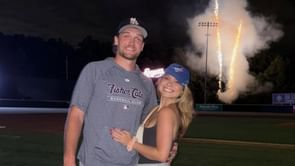 Brendon Little’s wife Emily reacts as Trey Yesavage’s girlfriend Taylor Frick shares ECU weekend snaps with boyfriend and friends