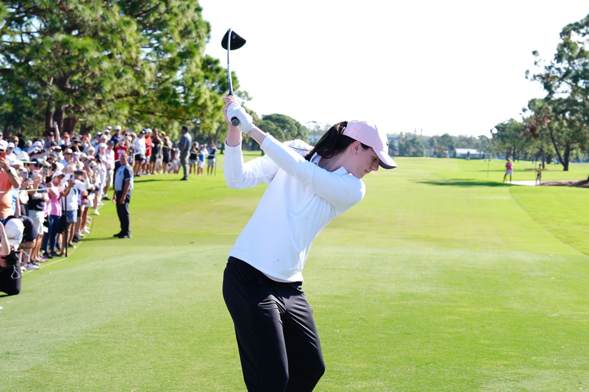Annika Sorenstam discusses Caitlin Clark&#039;s impact on the tournament. (Photo: GETTY)