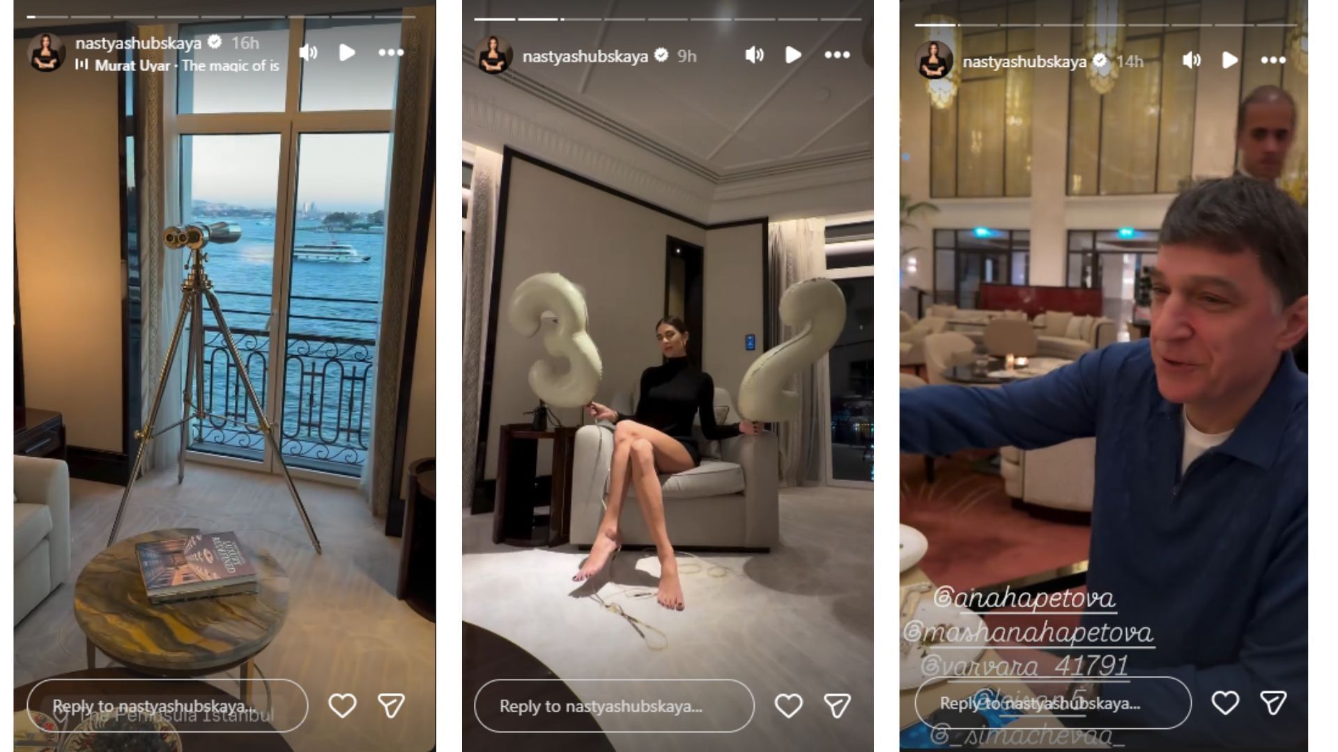 via Instagram /@nastyashubskaya