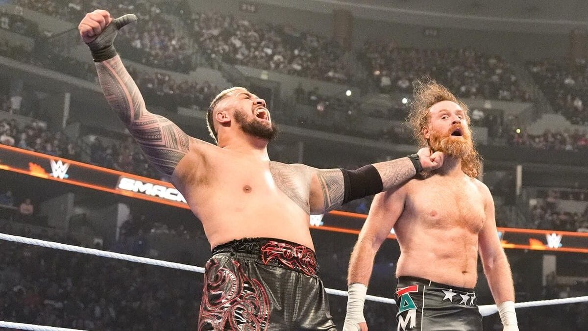 Solo Sikoa and Sami Zayn