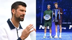 "I wish I was there" - Novak Djokovic reveals how he feels about Carlos Alcaraz & Jannik Sinner's ATP Finals showdown