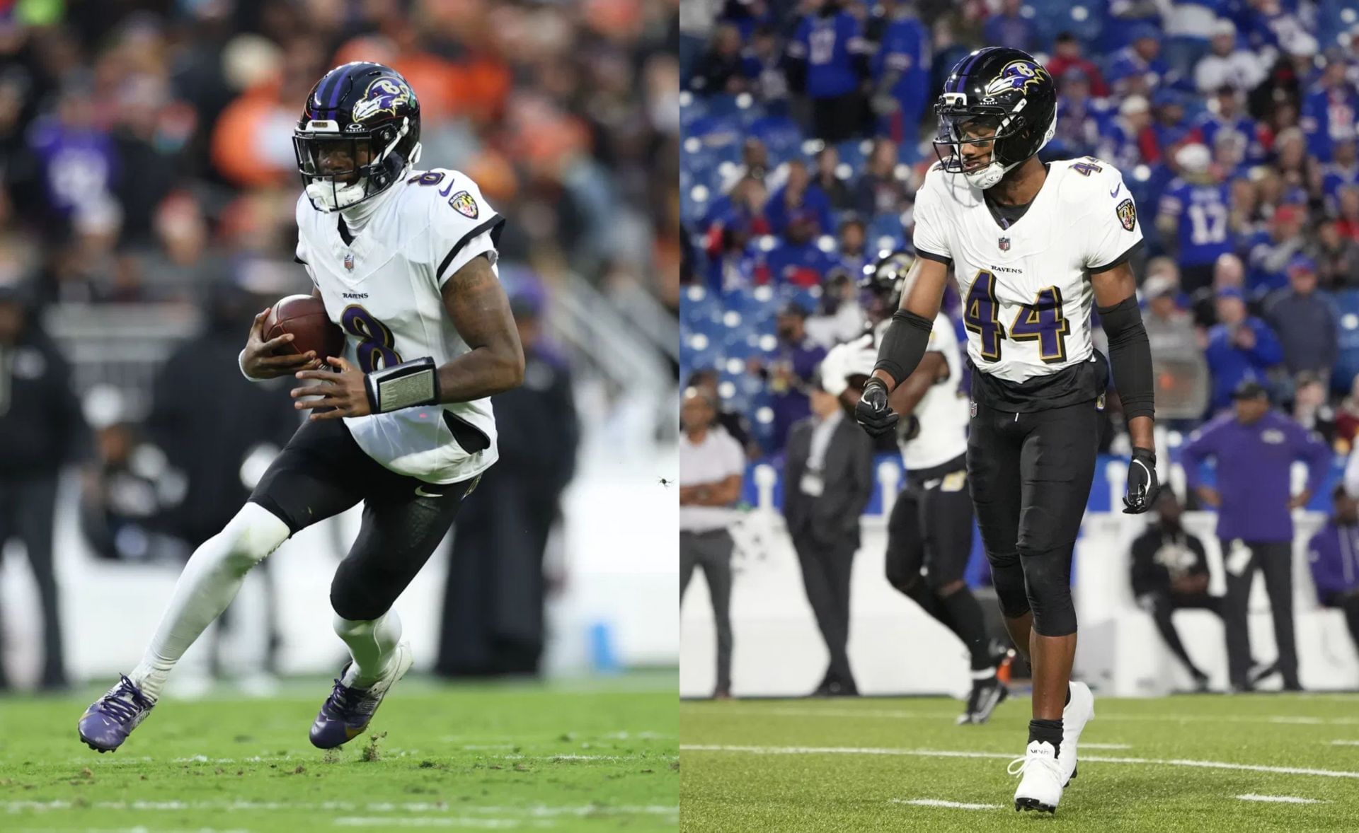 &quot;Turn that sh*t off&quot;: Lamar Jackson slams Marlon Humphrey for going live on team plane after missing Week 11 (Credit: IMAGN)
