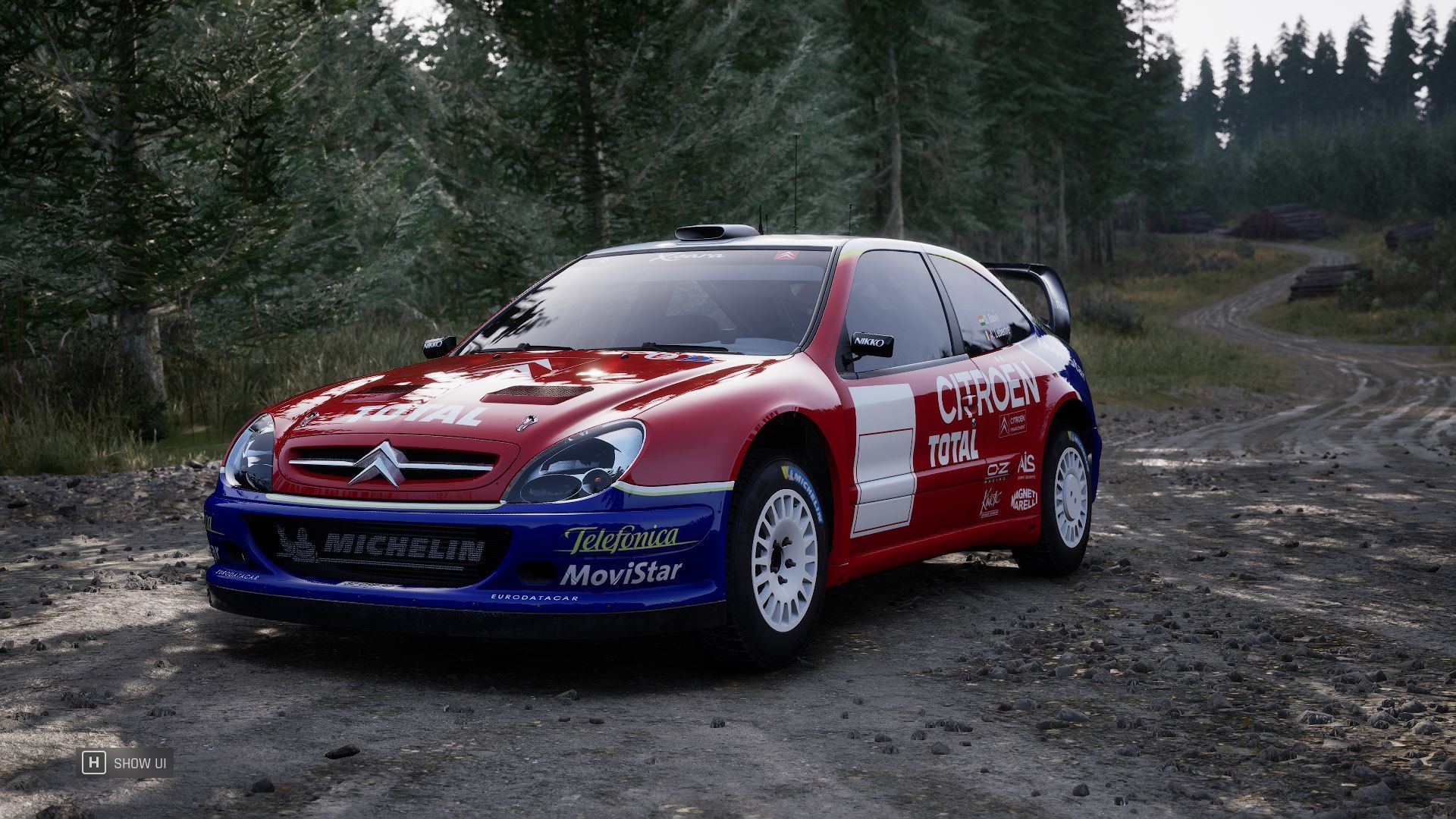 Citroen Xsara WRC - 2003 in Assetto Corsa Rally (Image via Sportskeeda Gaming || Supernova Games Studios)
