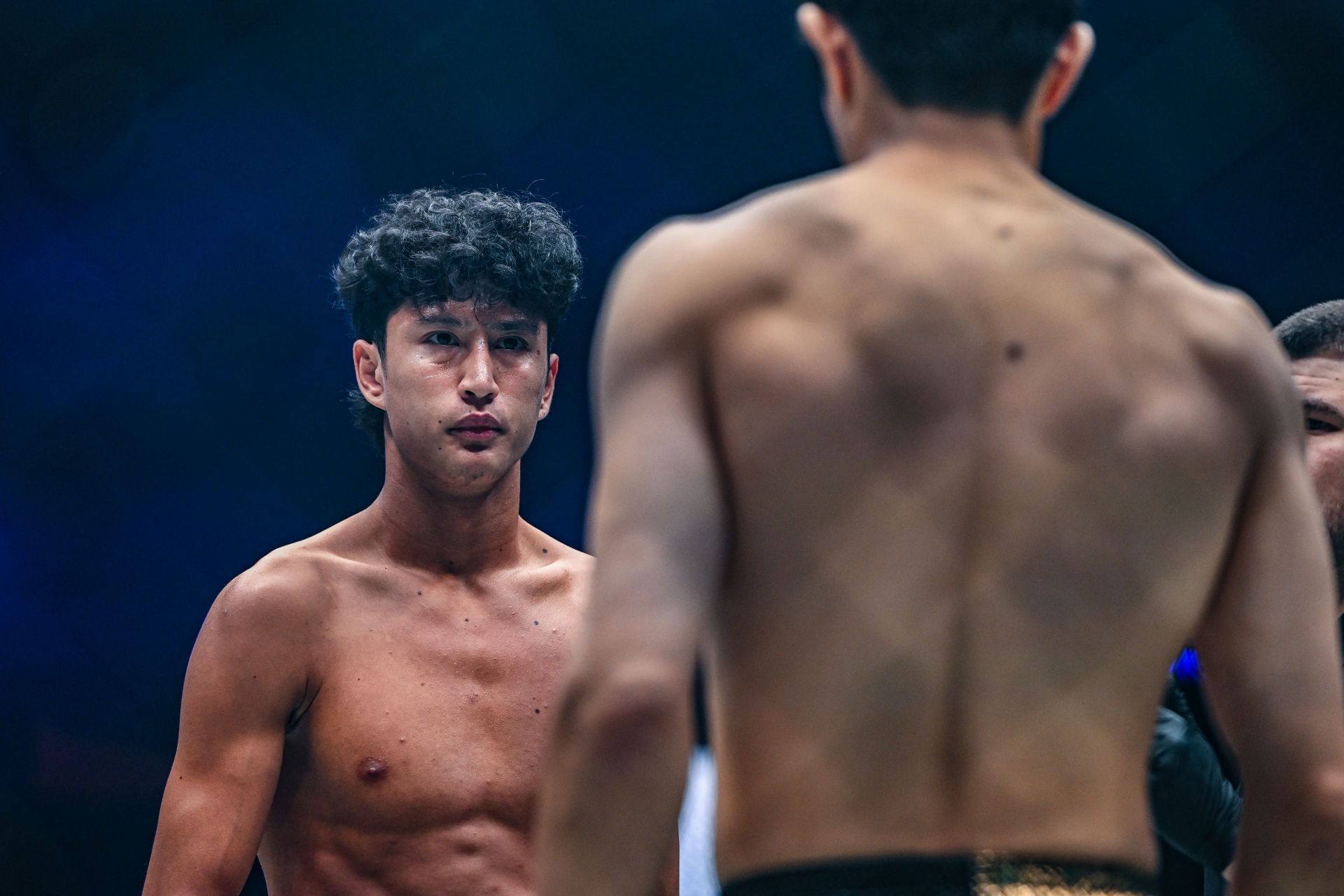 Nabil Anane (left) extended his unbeaten run in ONE to nine fights. [Image: ONE Championship]