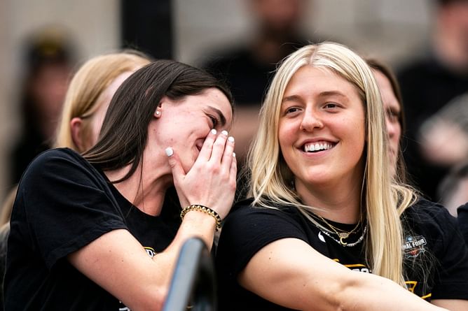 "It's like ur hugging me": Caitlin Clark’s Former Teammate Pays Cozy Tribute In Fever Superstar's Signature Hoodie