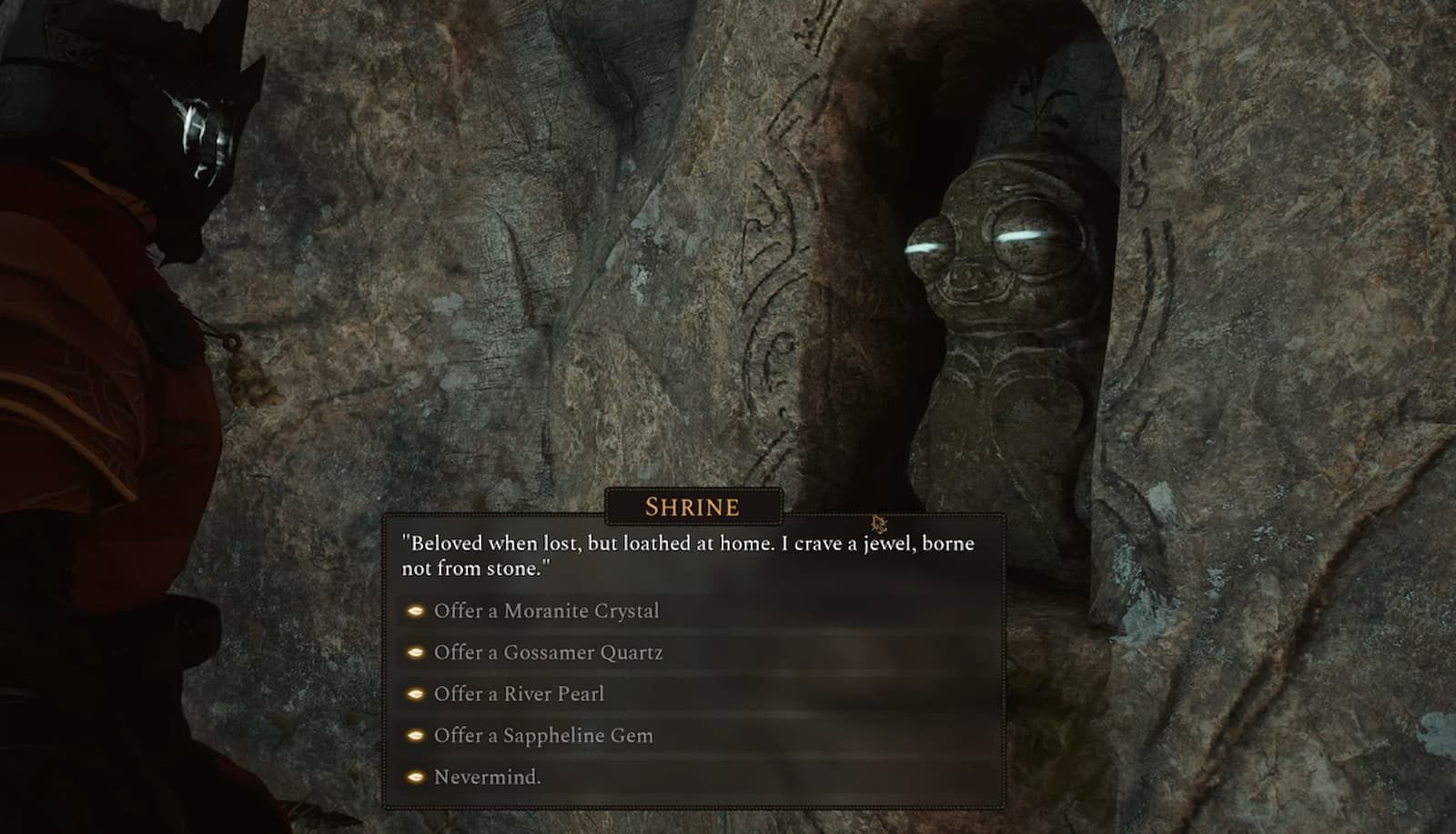 Získajte riečnu perlu a dajte ju do svätyne (Obrázok cez Digital Extremes || YT @RealSultaran)