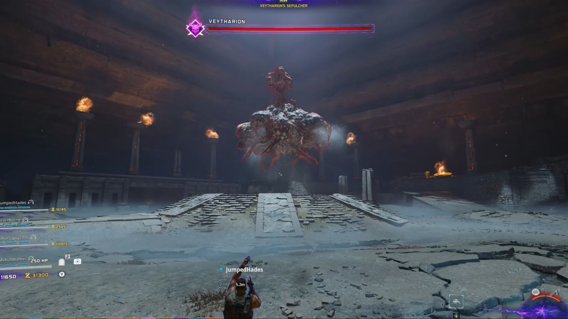 Defeat the boss (Image via Activision || YouTube/ MrRoflWaffles)