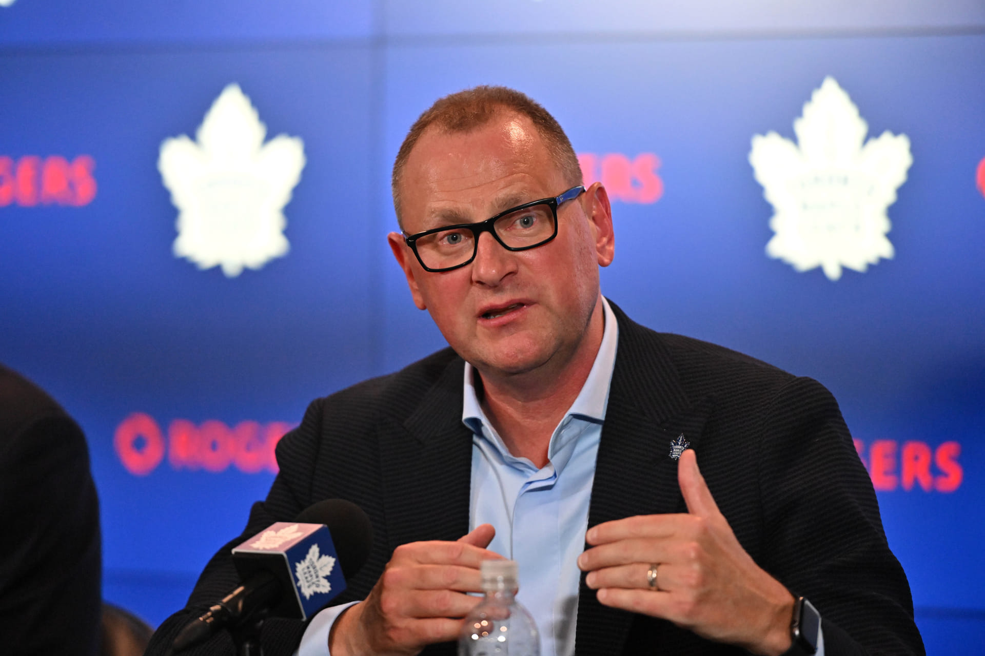 NHL: Toronto Maple Leafs - Brad Treliving Press Conference - Source: Imagn
