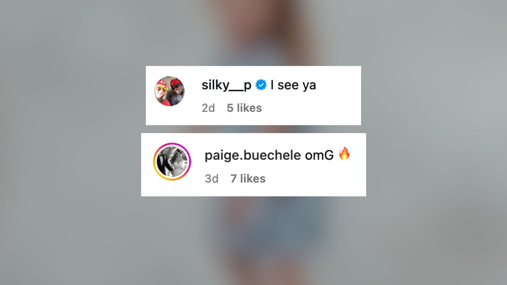 Randi Mahomes reacts to Brittany's IG post (Image Credit: Brittany/IG)