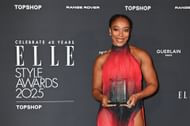 Naomi Ackie at the ELLE Style Awards 2025 (Image via Getty)