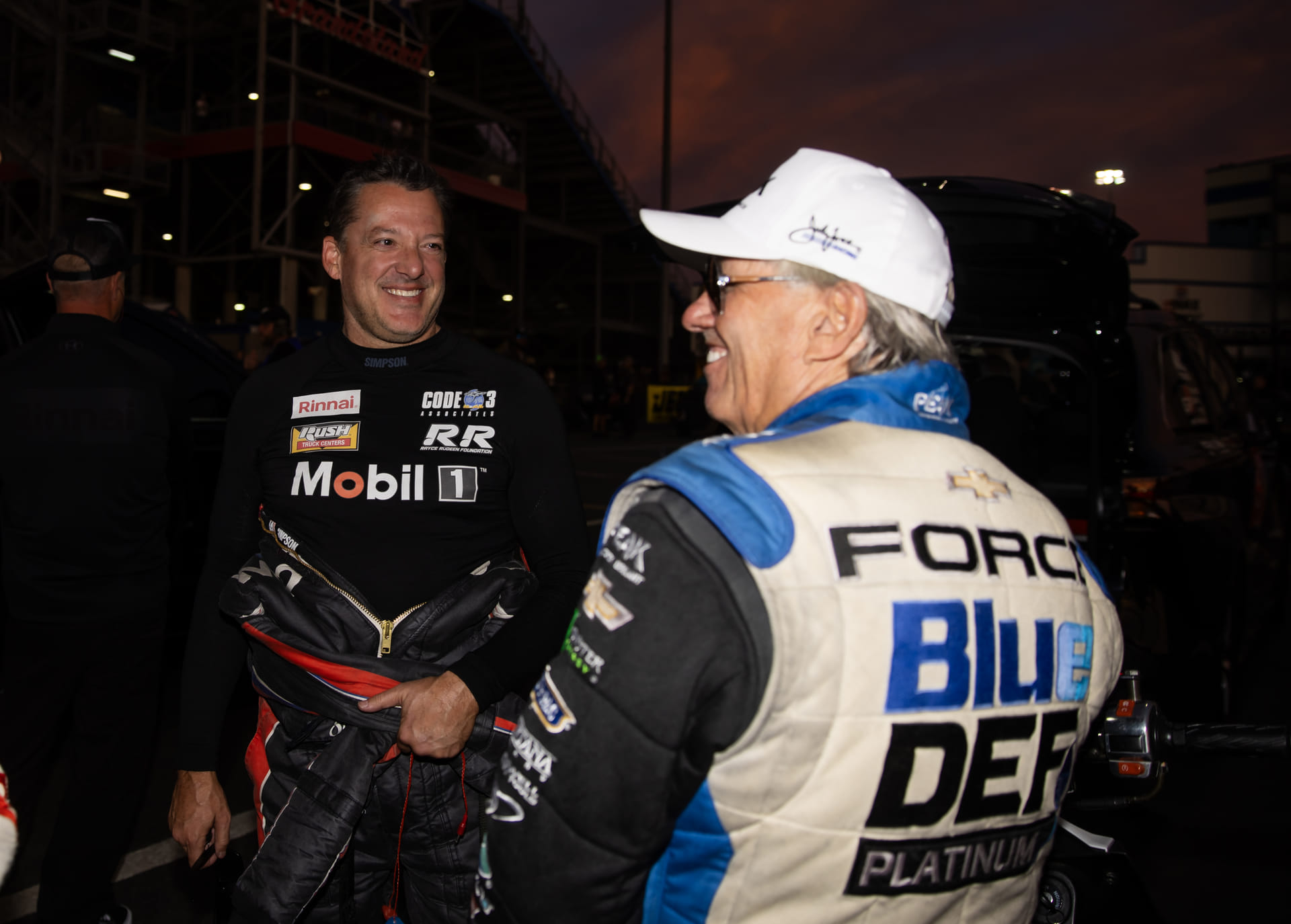 John Force gets the goodbye NASCAR legends no longer can after 50 years at the edge