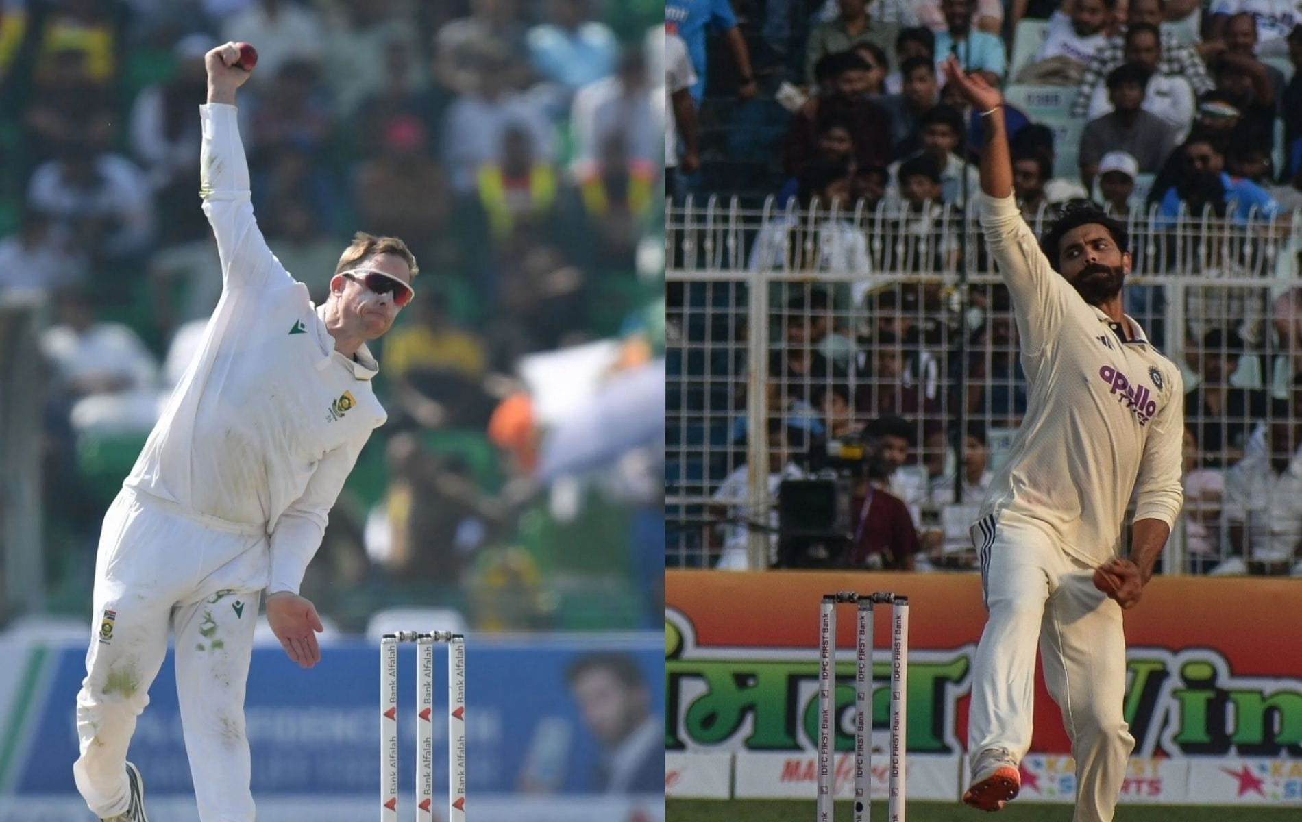 Simon Harmer, Ravindra Jadeja