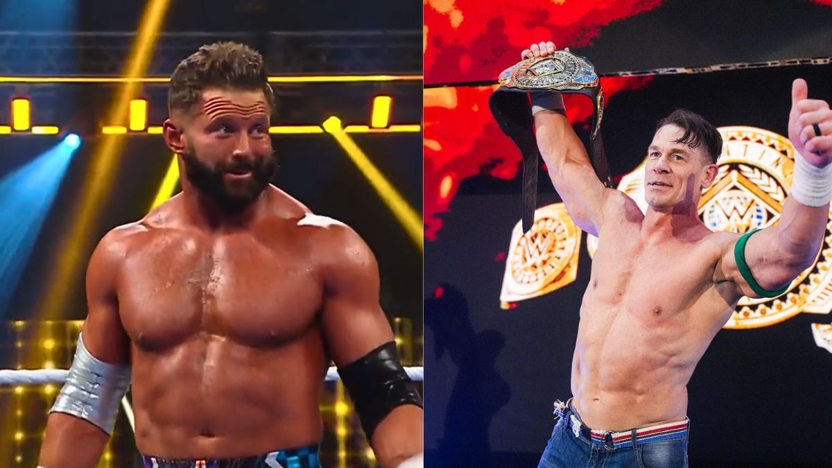 Zack Ryder (left), John Cena (right) [Images via WWE on X &amp; WWE.com]
