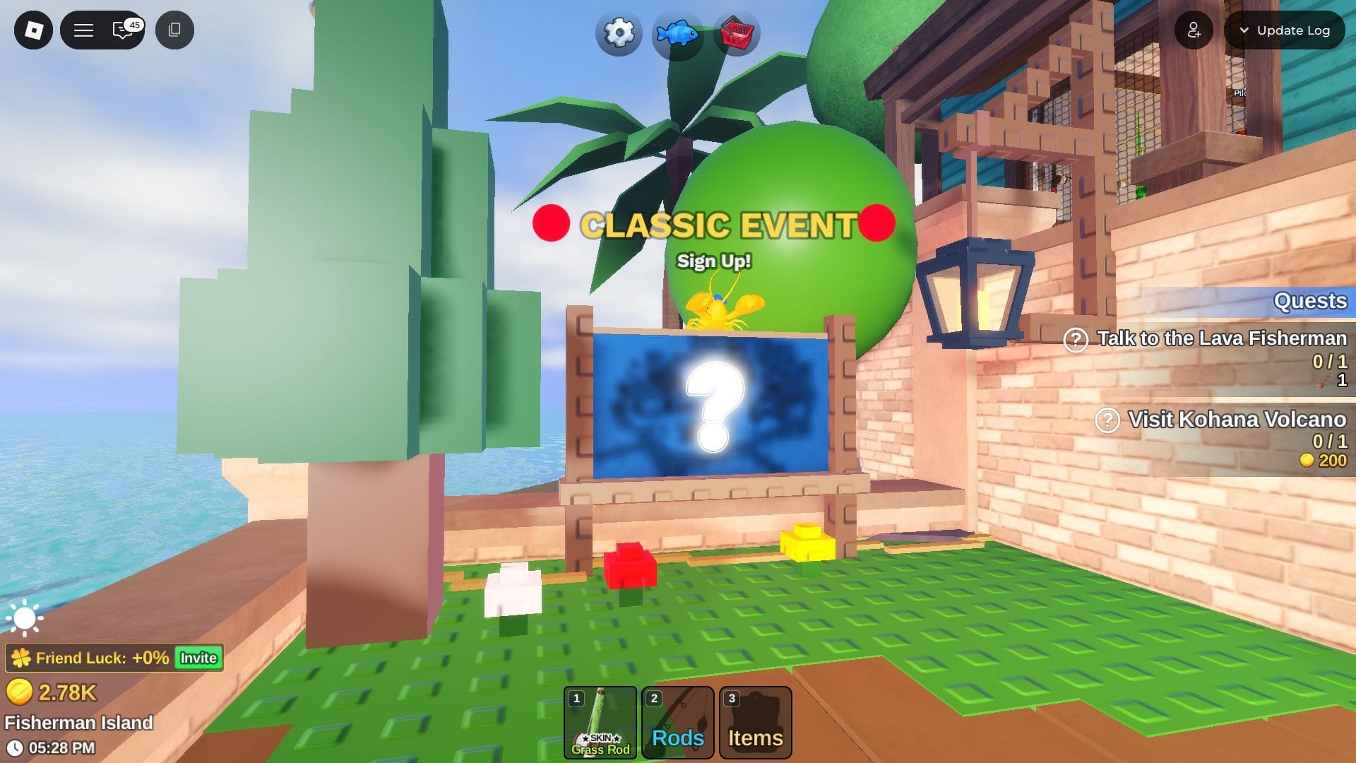 Admin Abuse začíná hodinu před vydáním velké aktualizace (obrázek přes Roblox)