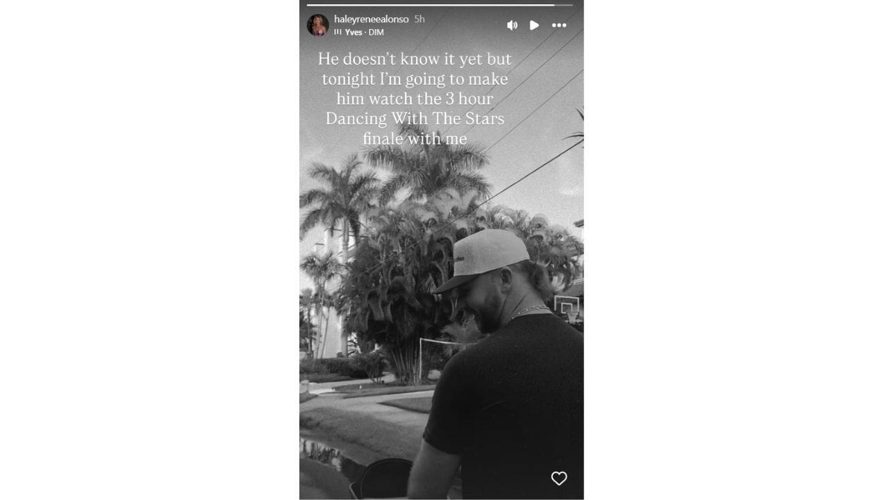 Haley&#039;s Instagram story