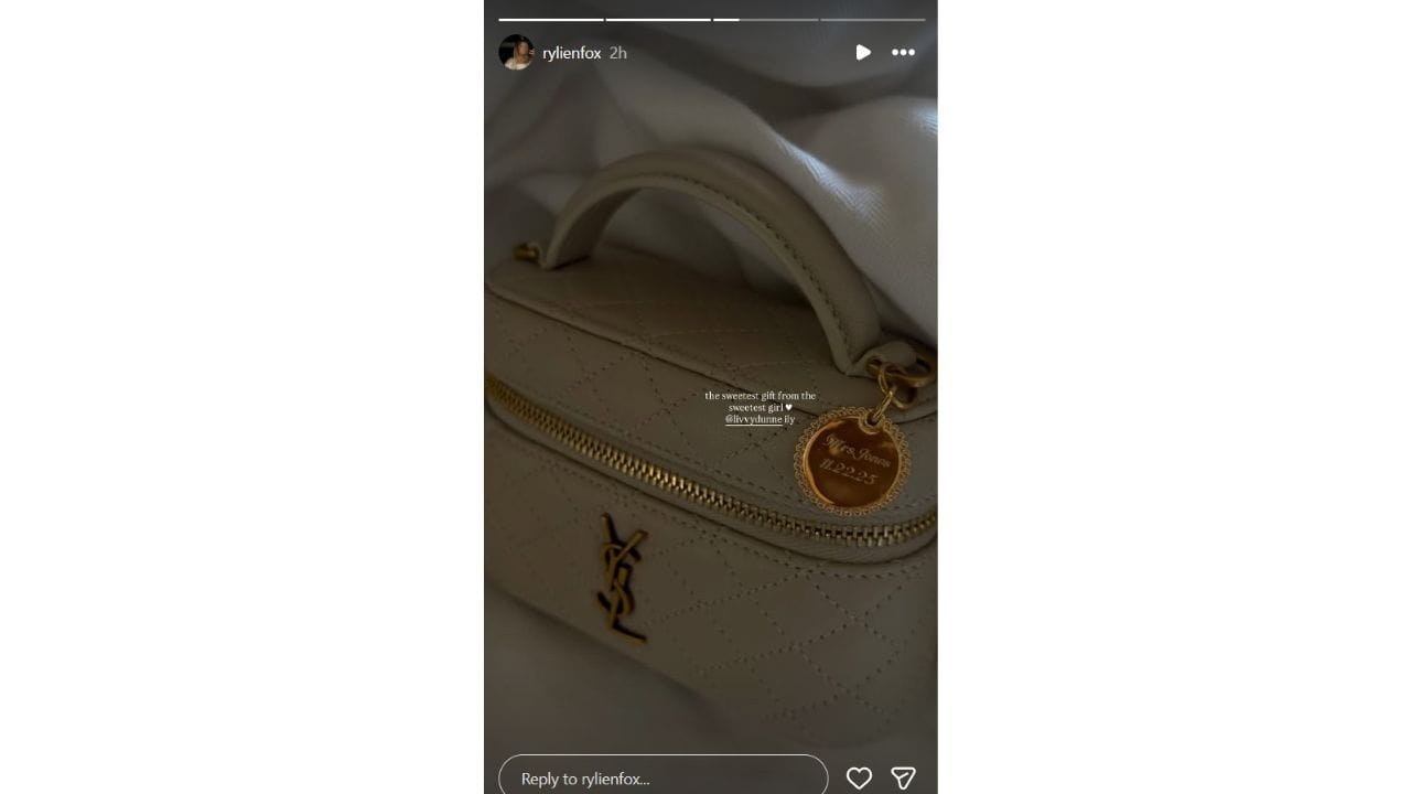 Rylie&#039;s Instagram story