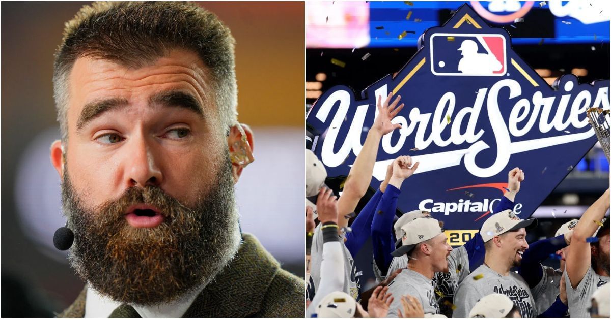 Jason Kelce changes tune on Canada after facing backlash for mocking Blue Jays-Dodgers World Series 