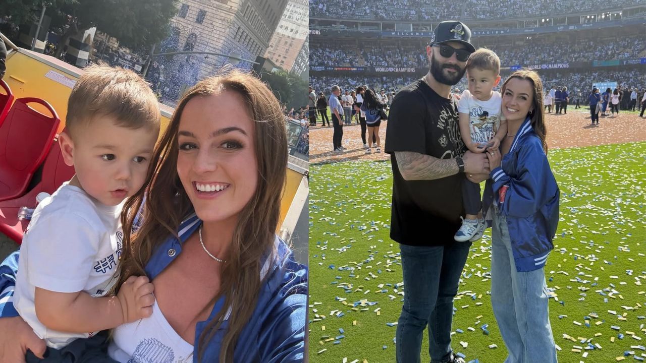 Tanner Scott&rsquo;s wife Maddie shares glimpses of offseason downtime with scenic views and golf break. Credit: Maddie Scott/Instagram