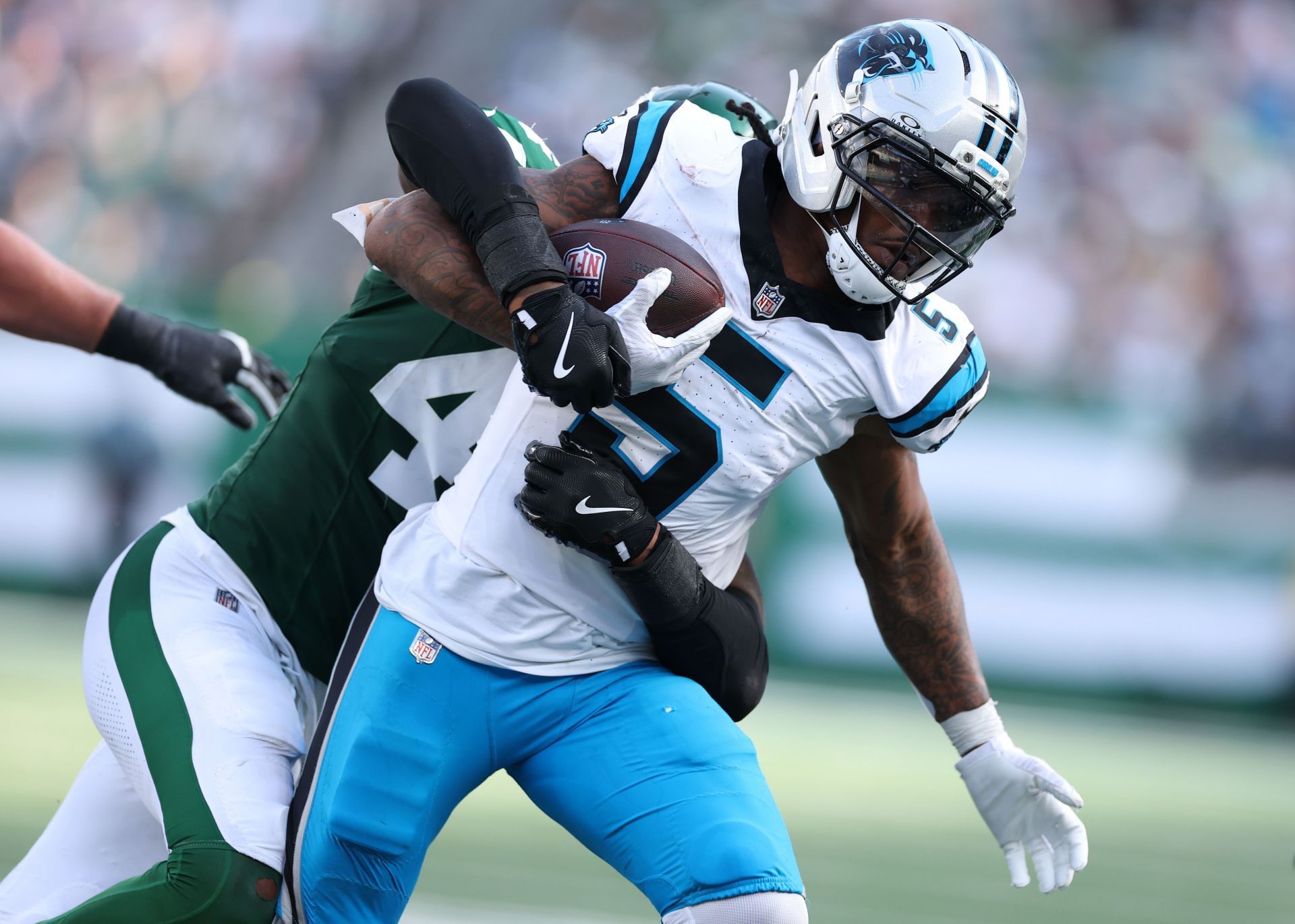 Rico Dowdle at Carolina Panthers v New York Jets - Source: Getty