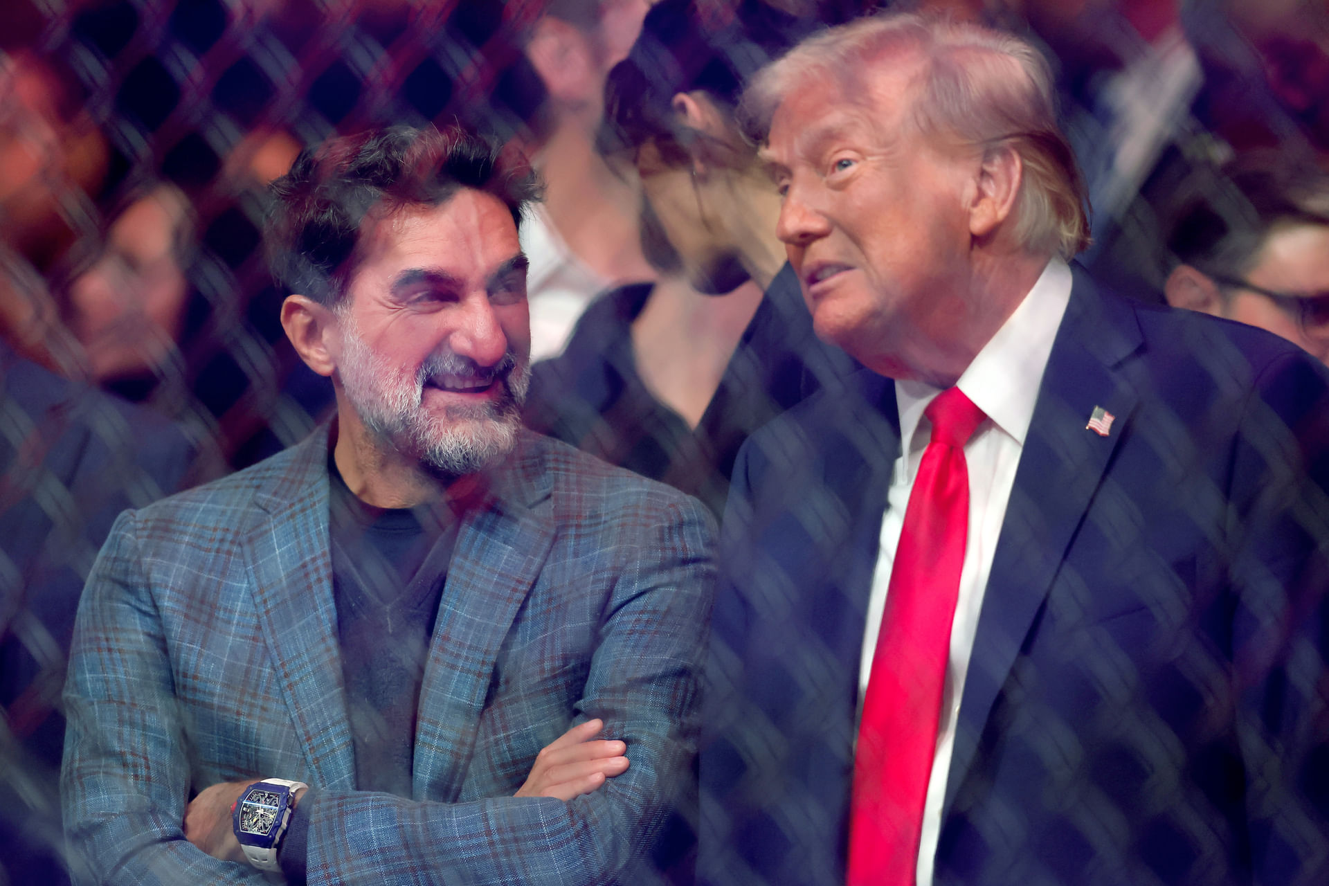 Yasir Al-Rummayyan with Donald Trump at MMA: UFC 309 - Source: Imagn