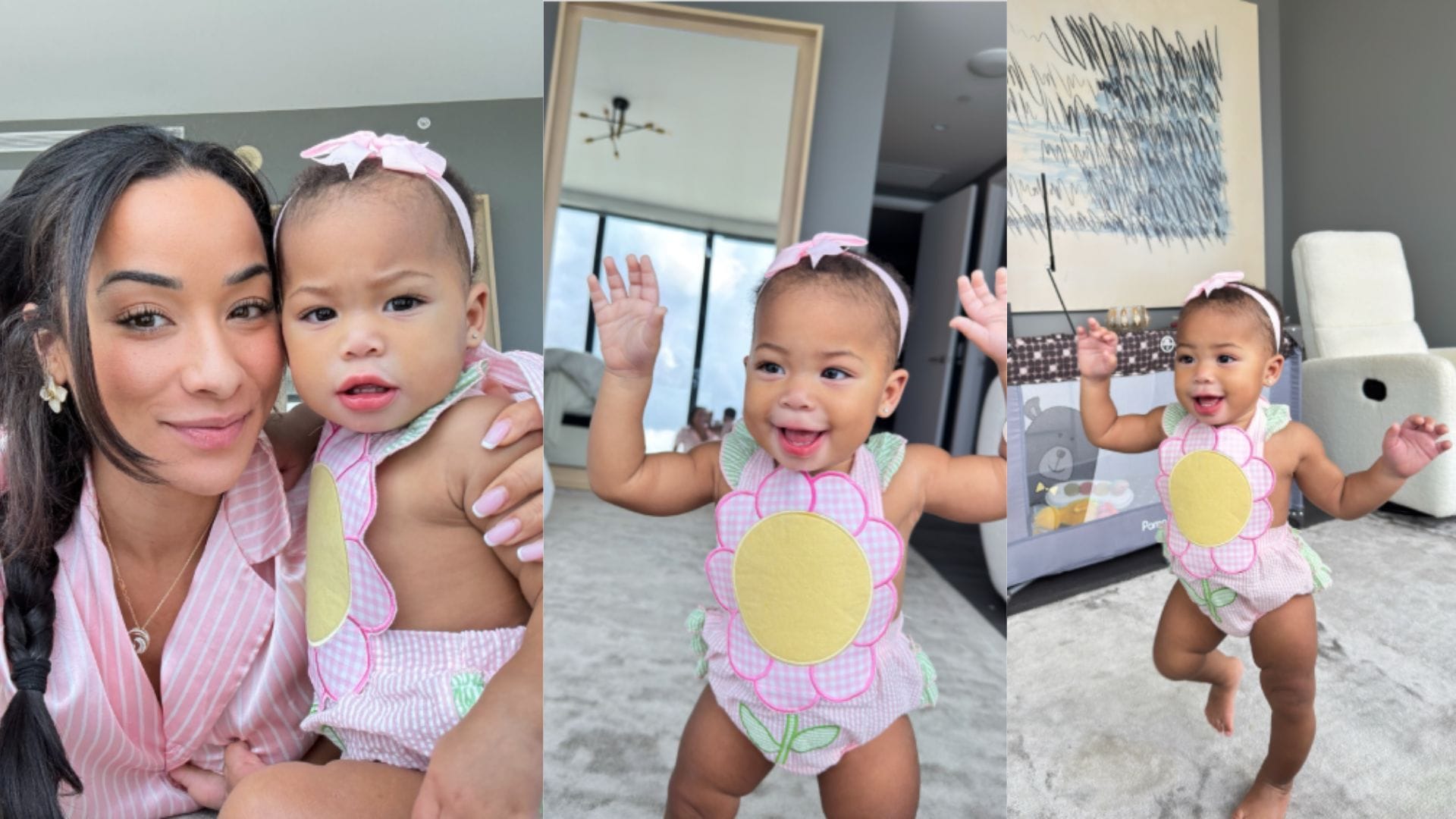 Vaccaro shared a glimpse of her Thanksgiving with her daughter, Capri.(Credit: @keeta_vaccaro)