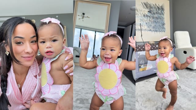 Vaccaro shared a glimpse of her Thanksgiving with her daughter, Capri.(Credit: @keeta_vaccaro)