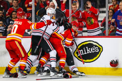 [Don’t Miss] MacKenzie Weegar and Alex Vlasic trade heavy blows in spirited tilt