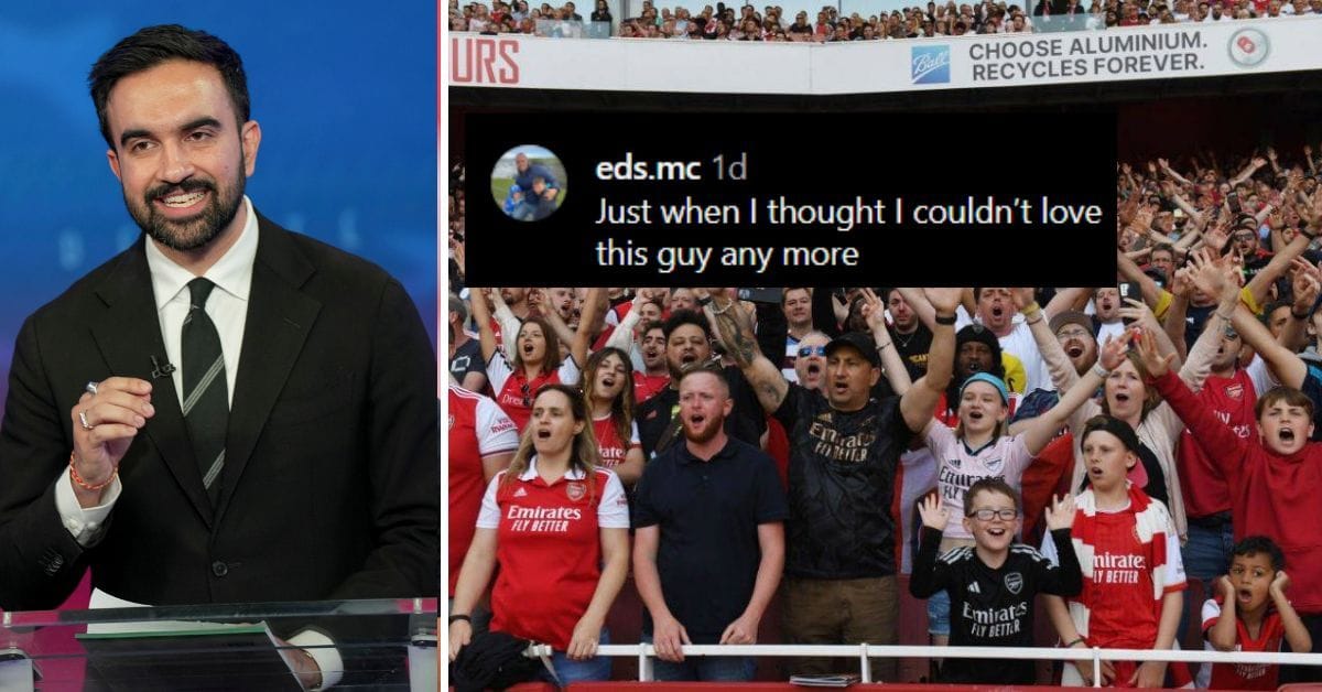 Zohran Mamdani on former Arsenal players