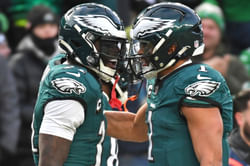 "Somebody in Eagles organization wanted this": Super Bowl-winning LB stays his ground over Jalen Hurts rift with A.J. Brown and locker room tension