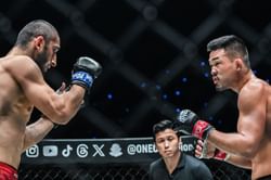 "No eye poke, no easy way out" - Fans react to one-sided domination in Christian Lee finish of Alibeg Rasulov