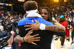 Klay Thompson Takes Brutal Jab at Ja Morant's Entire Career as Grizzlies Star Trash Talks in Street Clothes