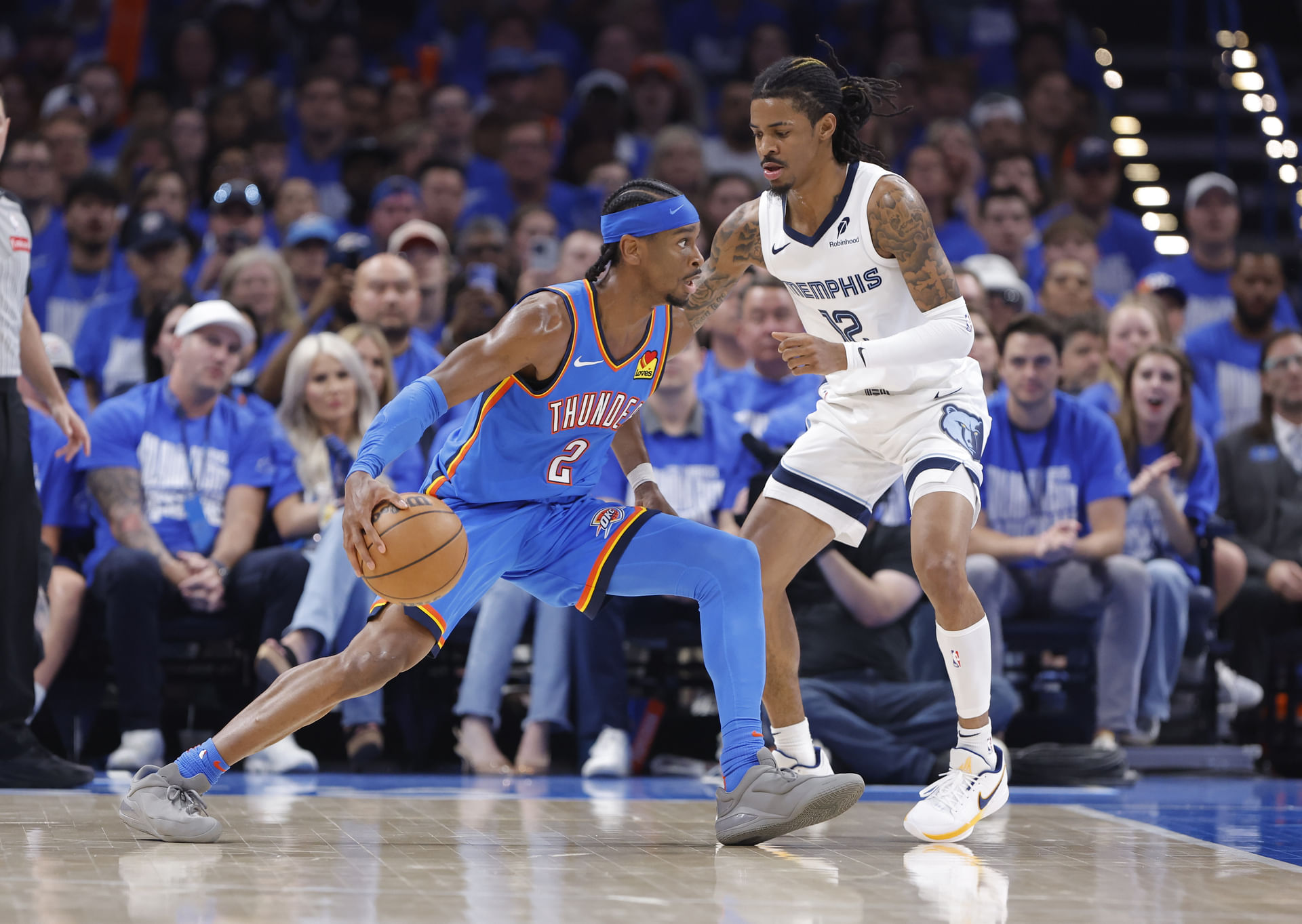 NBA: Playoffs-Memphis Grizzlies at Oklahoma City Thunder - Source: Imagn
