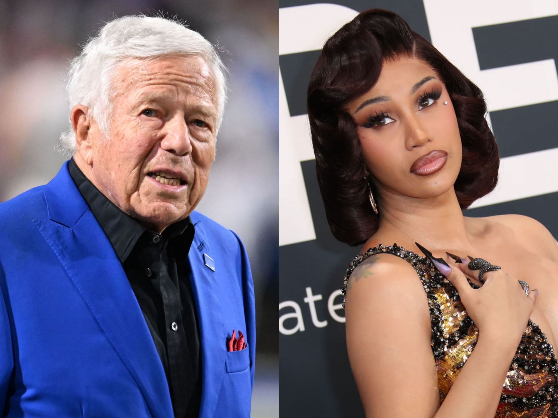 Escândalo no Estádio? Cardi B e Robert Kraft Causam Frenesi com Piadas Sobre 'Final Feliz'!