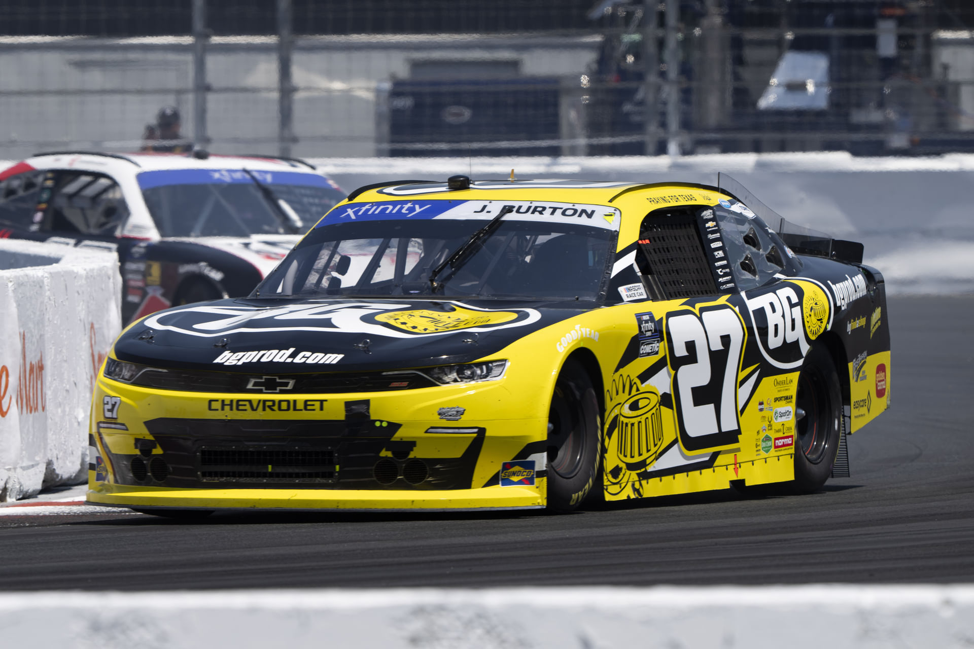 Jordan Anderson Racing&#039;s Jeb Burton driving the No. 27 Chevrolet during the NASCAR Xfinity Series at Sonoma Raceway.- Source: Imagn