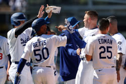 Shohei Ohtani's wife Mamiko Tanaka turns heads alongside Freddie Freeman and Mookie Betts' wives in coordinated Dodgers jackets at World Series finale