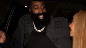 James Harden and Girlfriend Paije Speights Pack On PDA During Rare Public Date Night on Halloween