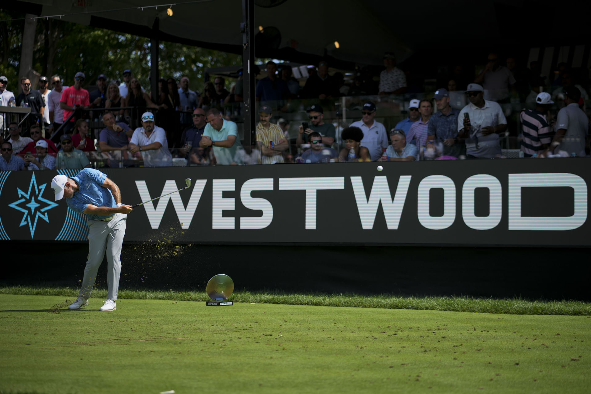 Lee Westwood at Golf: LIV Golf Michigan Team Championship - Source: Imagn