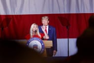 Former President Trump Addresses The Georgia State GOP Convention (Image via Getty)