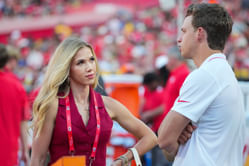 Gracie Hunt's BF Derek Green shows love to Chiefs heiress' core memories from Week 9 showdown vs. Bills