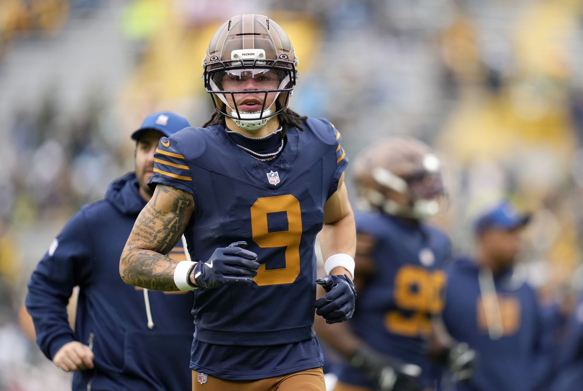 Christian Watson v zápase Carolina Panthers vs Green Bay Packers - Zdroj: Getty