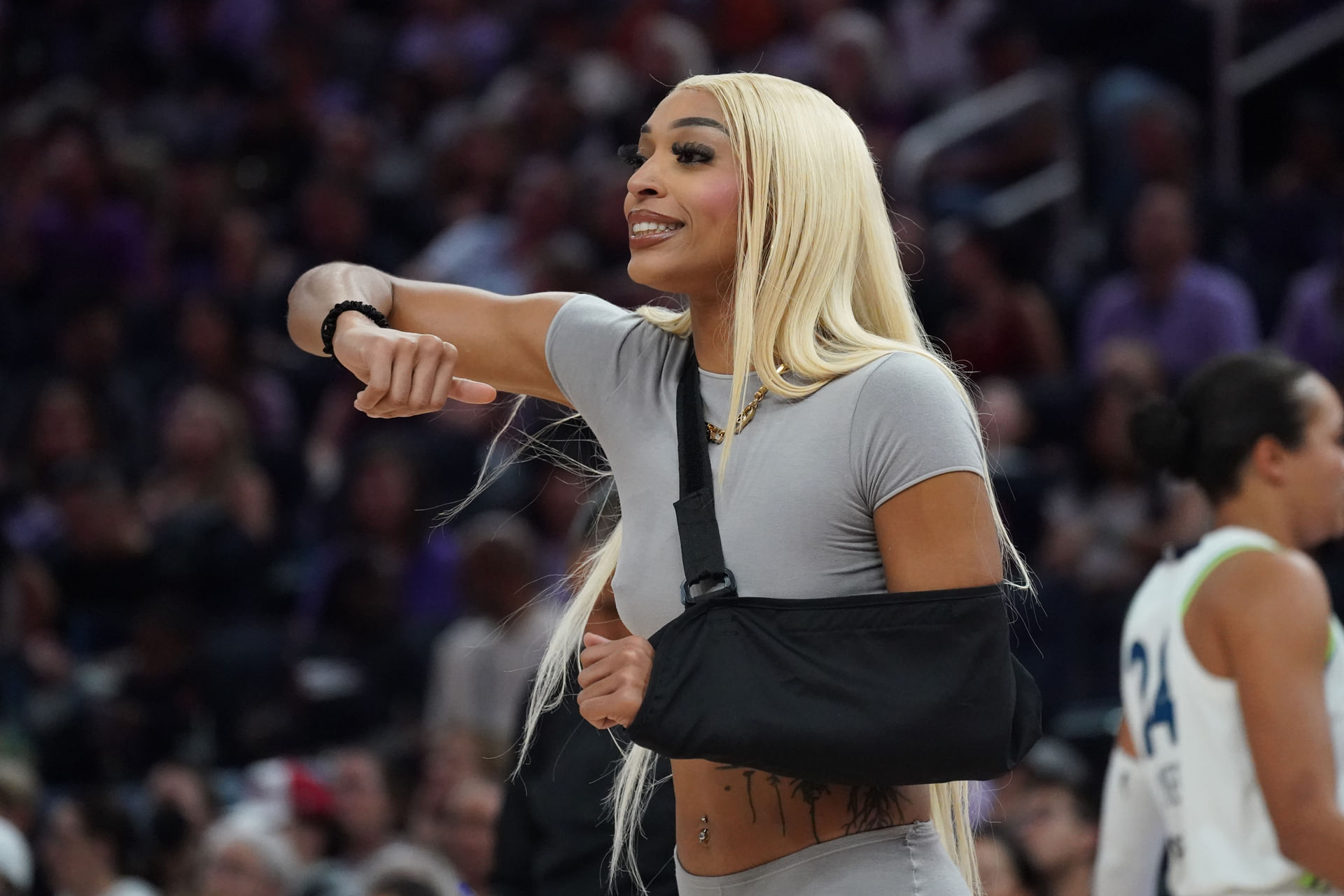 DiJonai Carrington to miss Unrivaled&#039;s second season. (Photo: IMAGN)