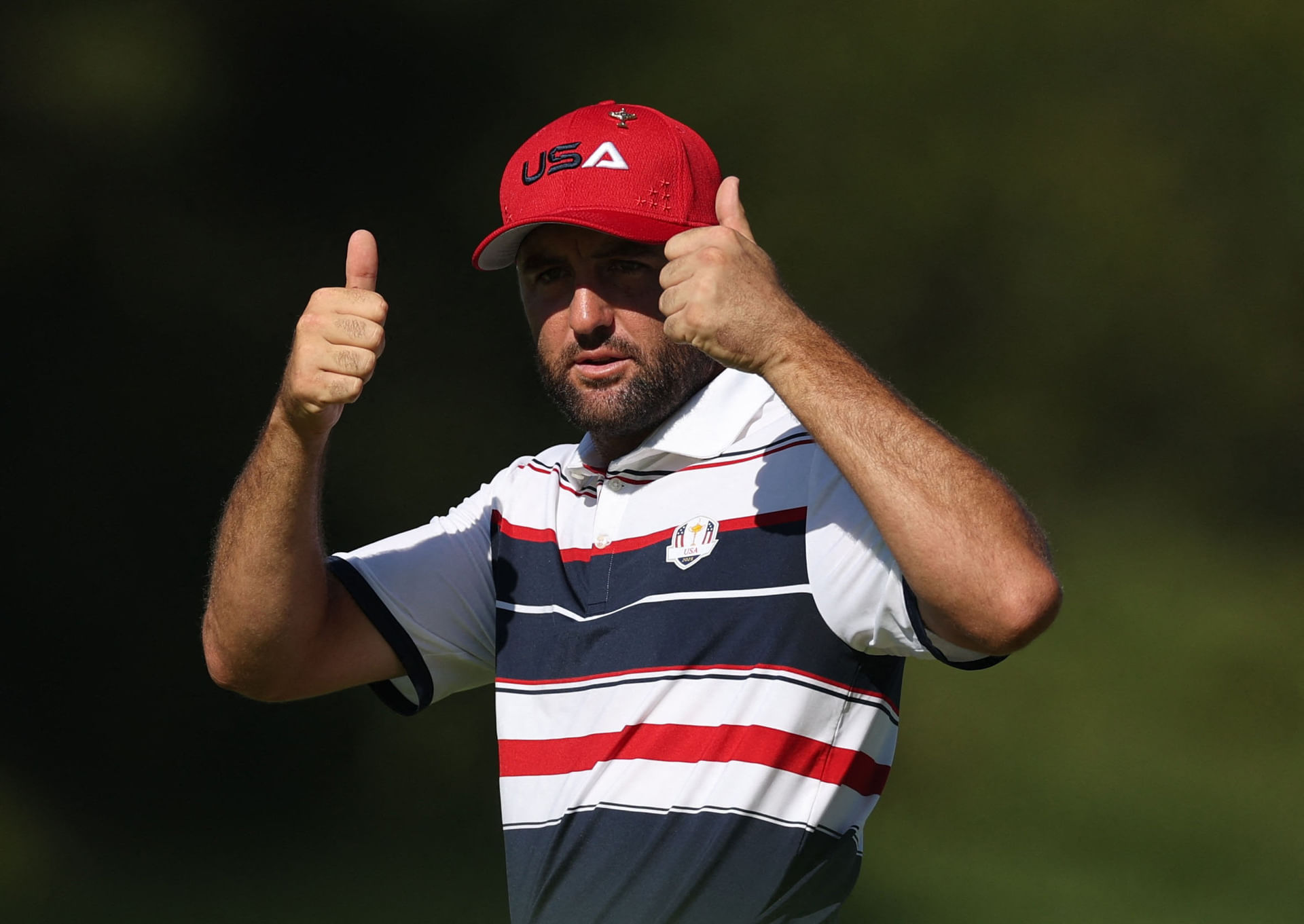 Scottie Scheffler at the Ryder Cup - Final Day - Source: Imagn